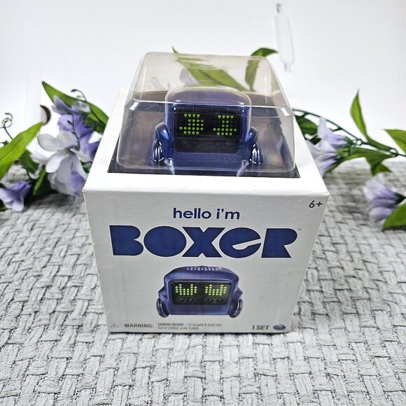 Boxer Interactive Robot Toy Model 75100RX Blue Brand New - Picture 1 of 10